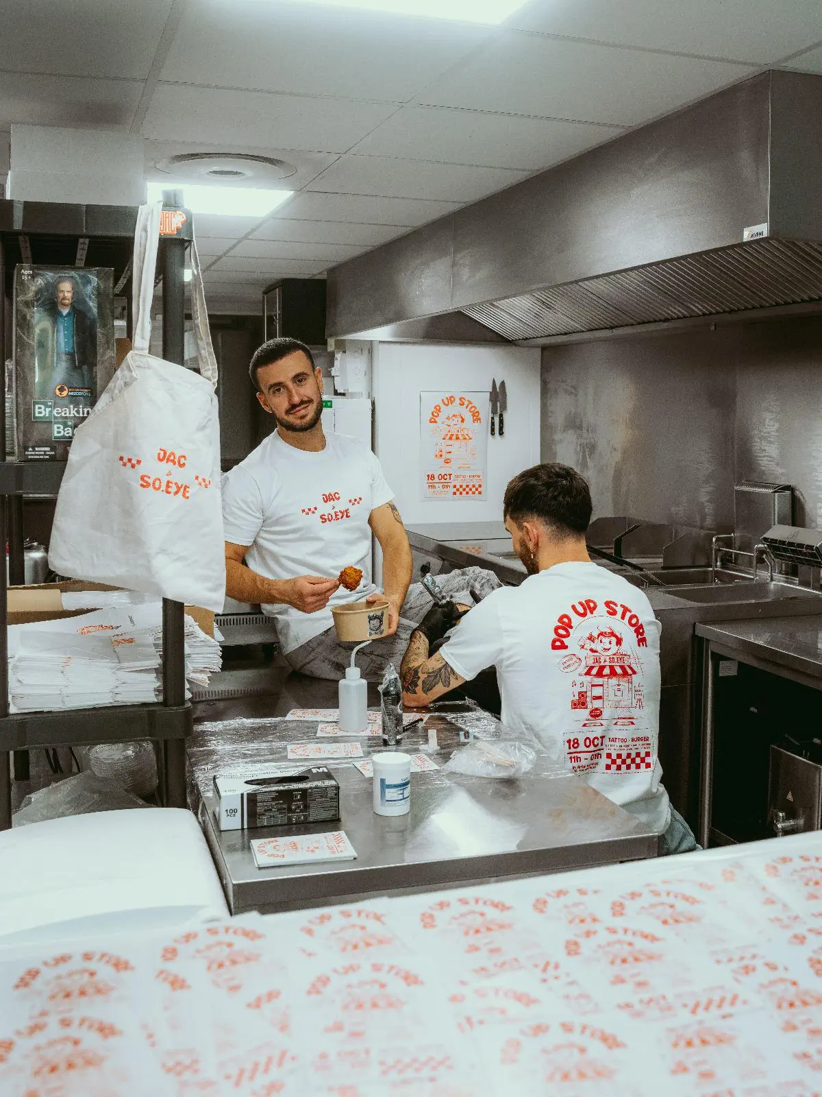 T-shirt JAC FOOD - Face